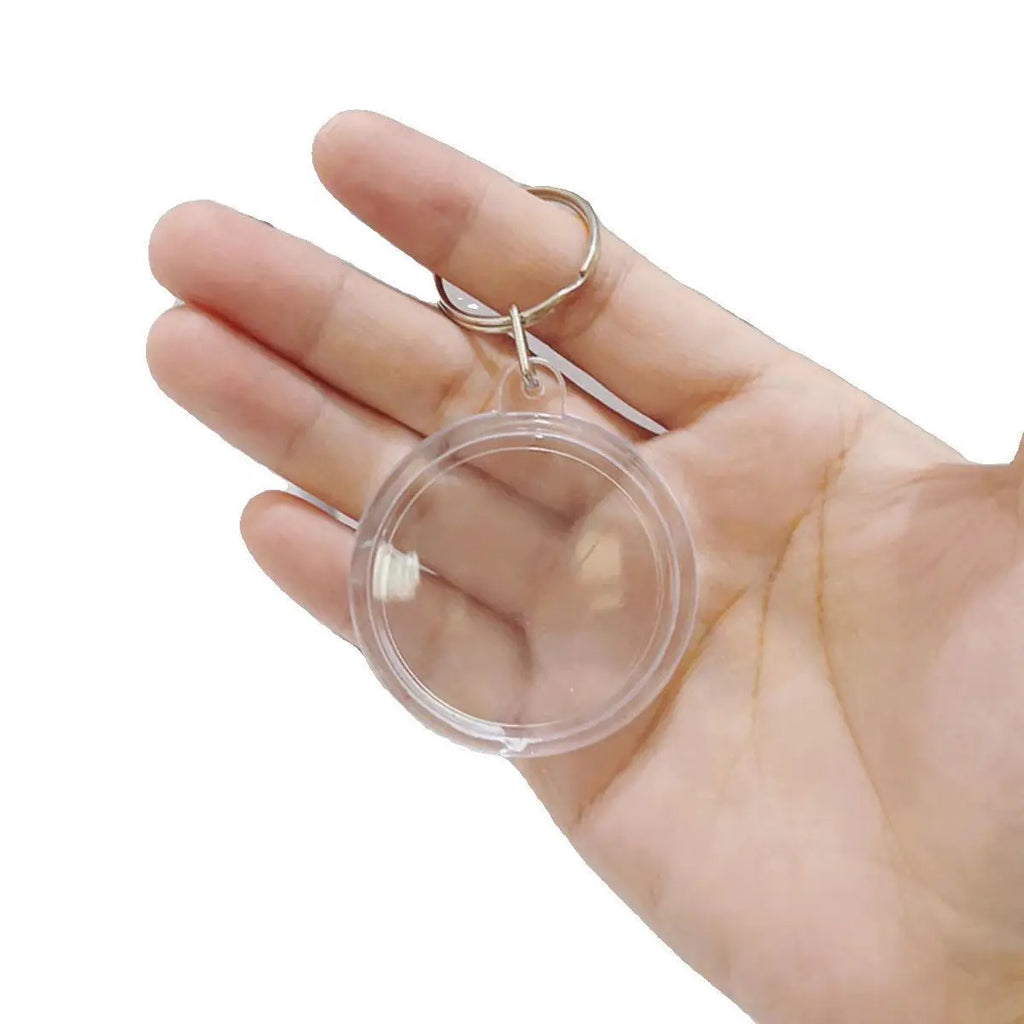 Photo Frame Keychain Clear Acrylic