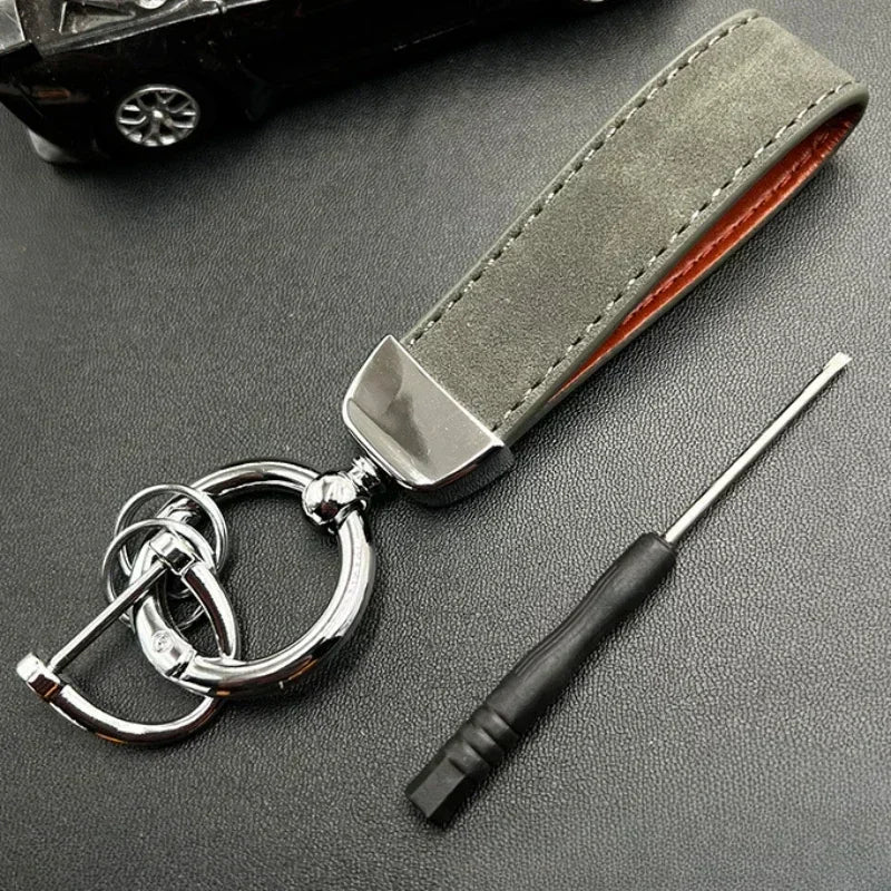 Custom Logo Keychain – Personalized Engraved Metal Key Ring
