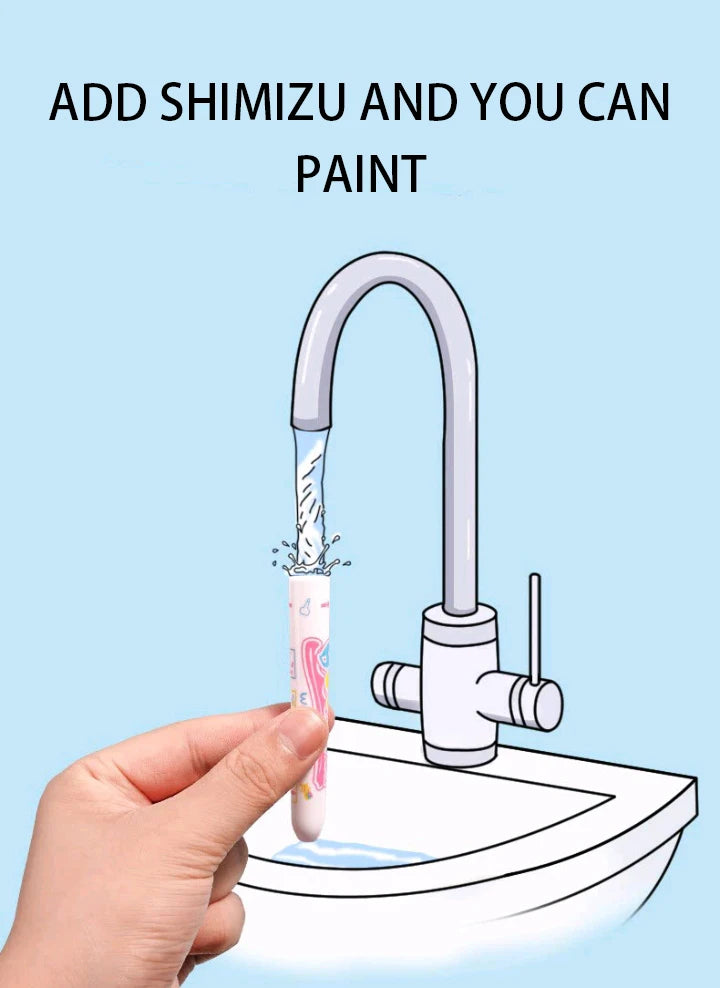 Reusable Water Coloring Book – Magic Drawing Book for Kids