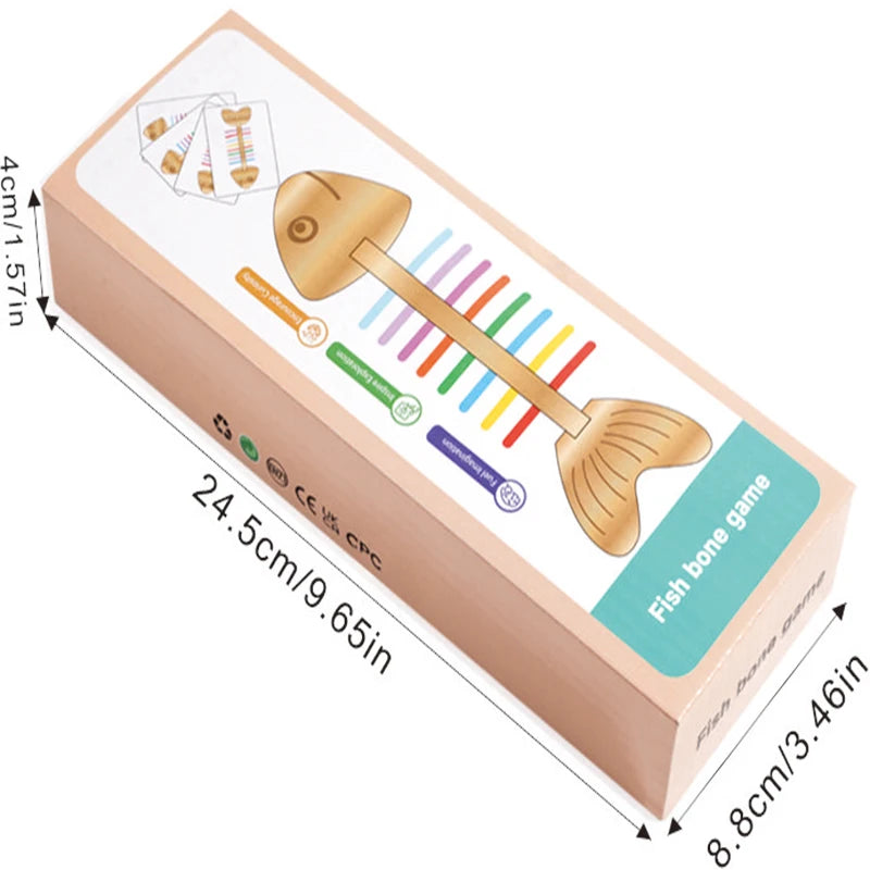 Color Matching Balance Toy – Montessori Wooden Learning Game for Kids