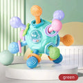Baby Grasping Ball – 3-in-1 Silicone Teether & Rattle Toy