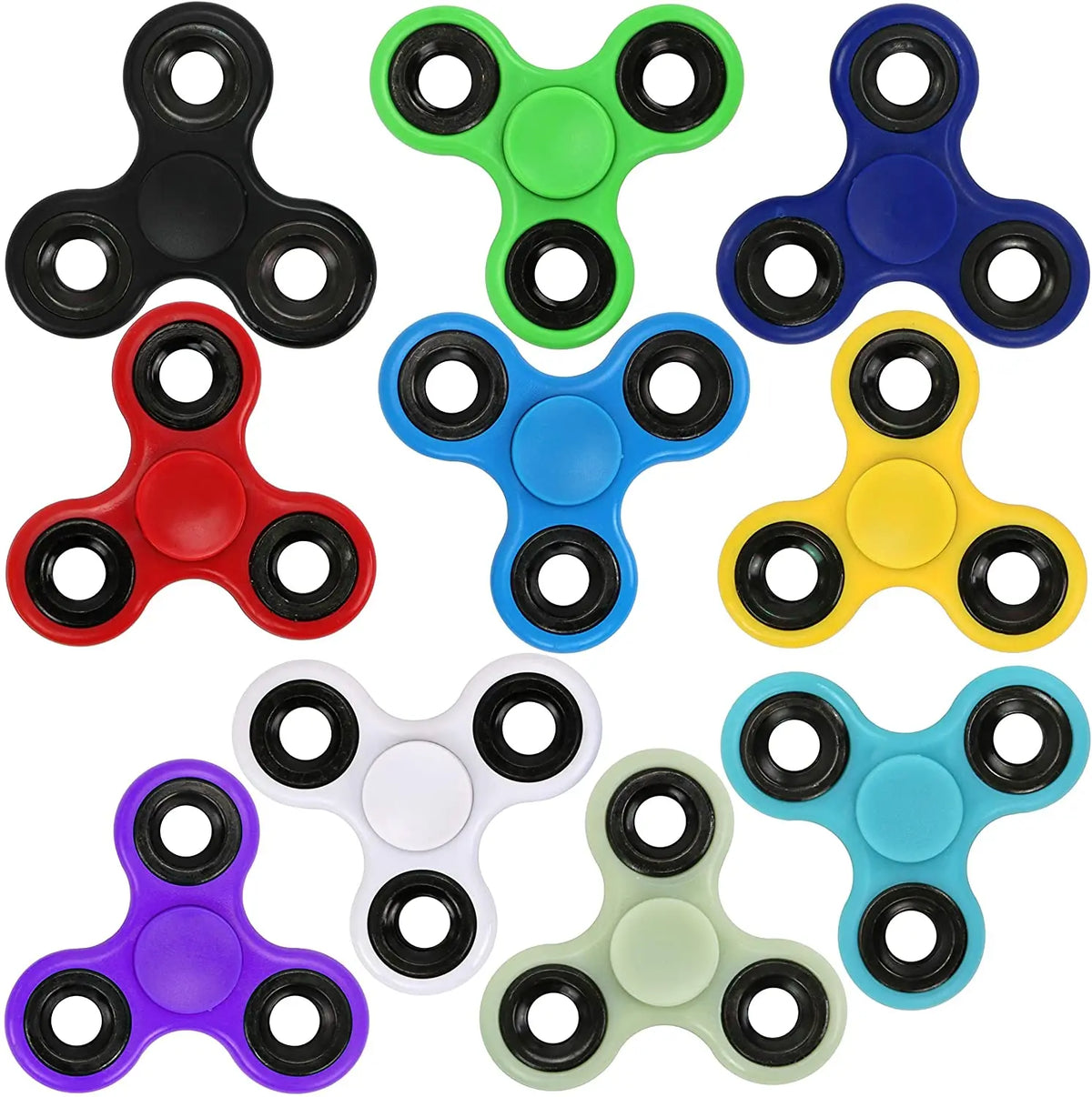 ABS Fidget Spinner – Tri-Spinner Hand Toy for Stress Relief
