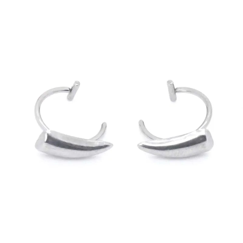 Gothic Lip Clip Sharp Teeth Fake Piercing Punk Jewelry