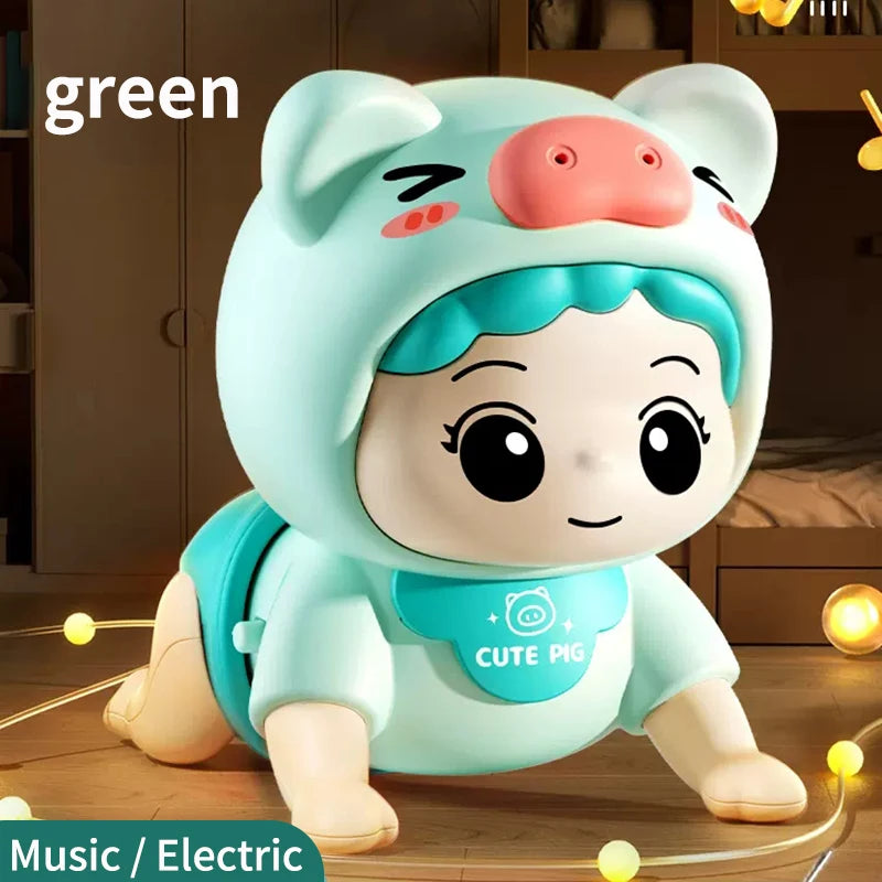 Baby Crawling Toy – Interactive Sound & Light Early Learning Toy