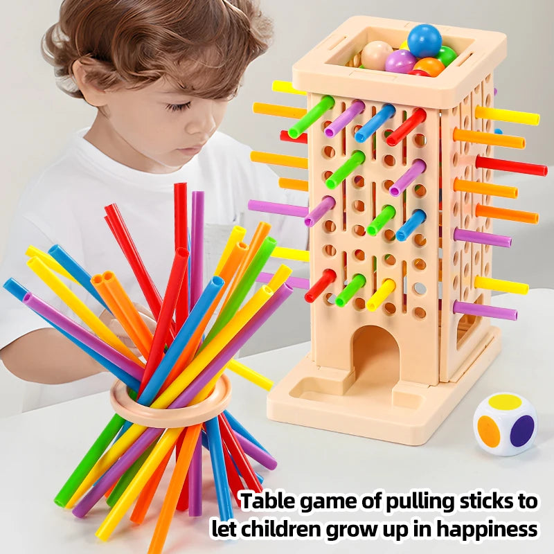 Wooden Strategy Game – Two Player Spatial Thinking Puzzle Toy