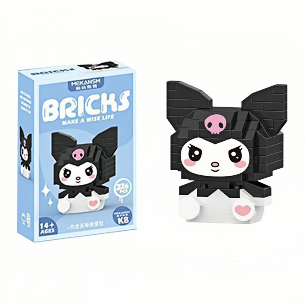 Cartoon Building Blocks – Mini ABS Assembly Brick Set