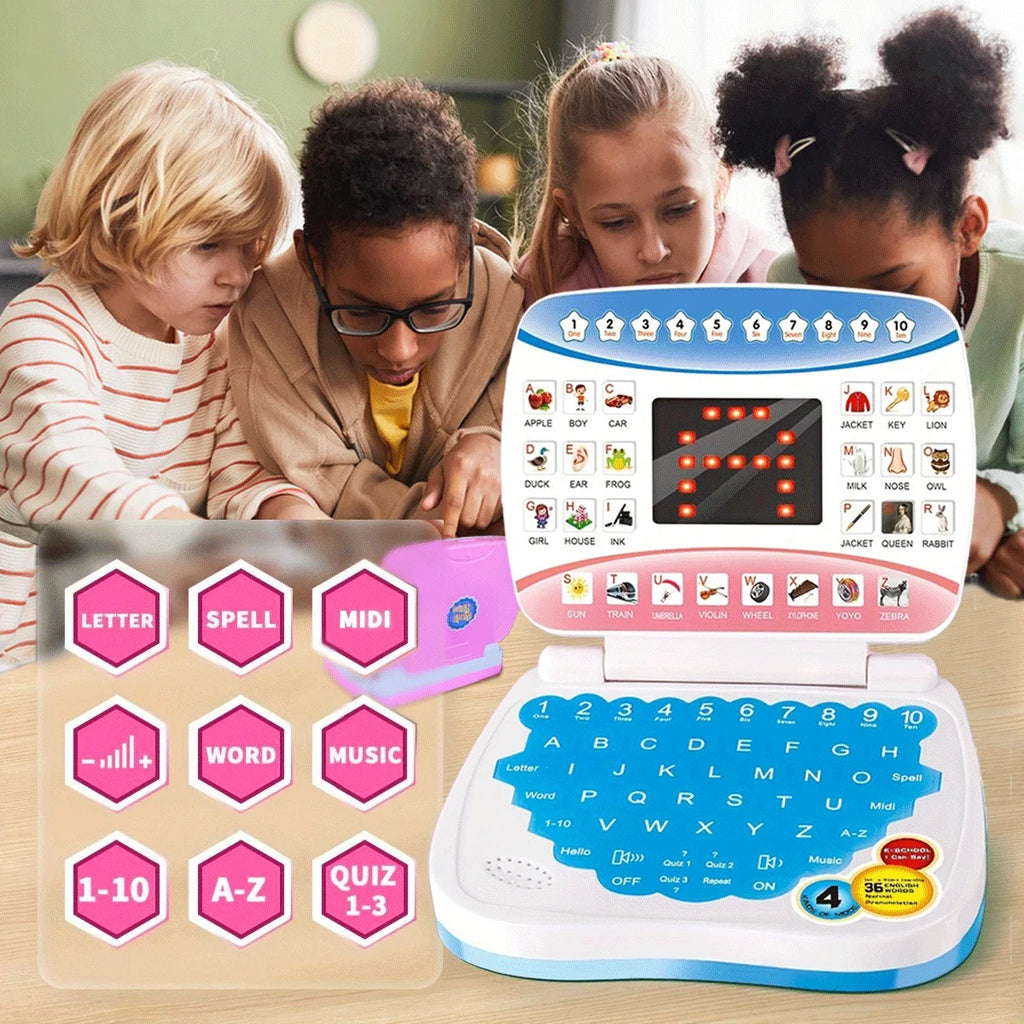 Kids Learning Tablet – Alphabet, Numbers & Music Educational Toy