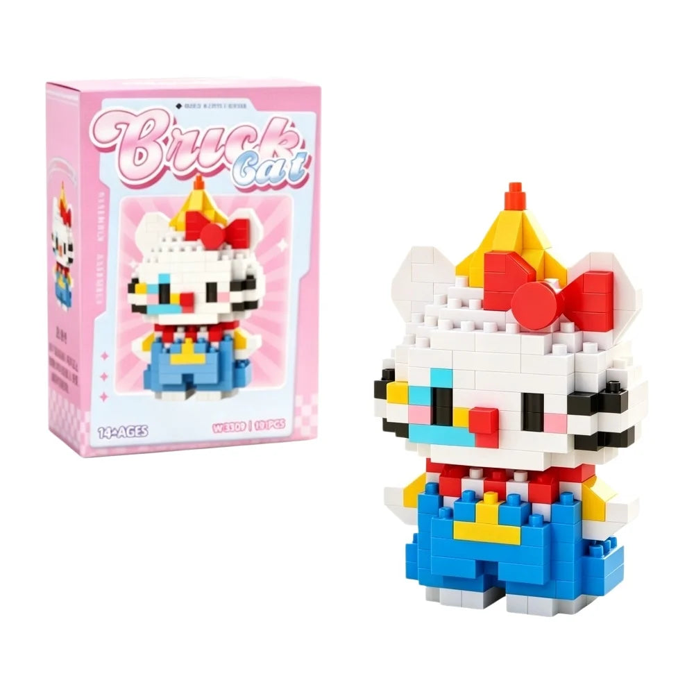 Cartoon Building Blocks – Mini ABS Assembly Brick Set