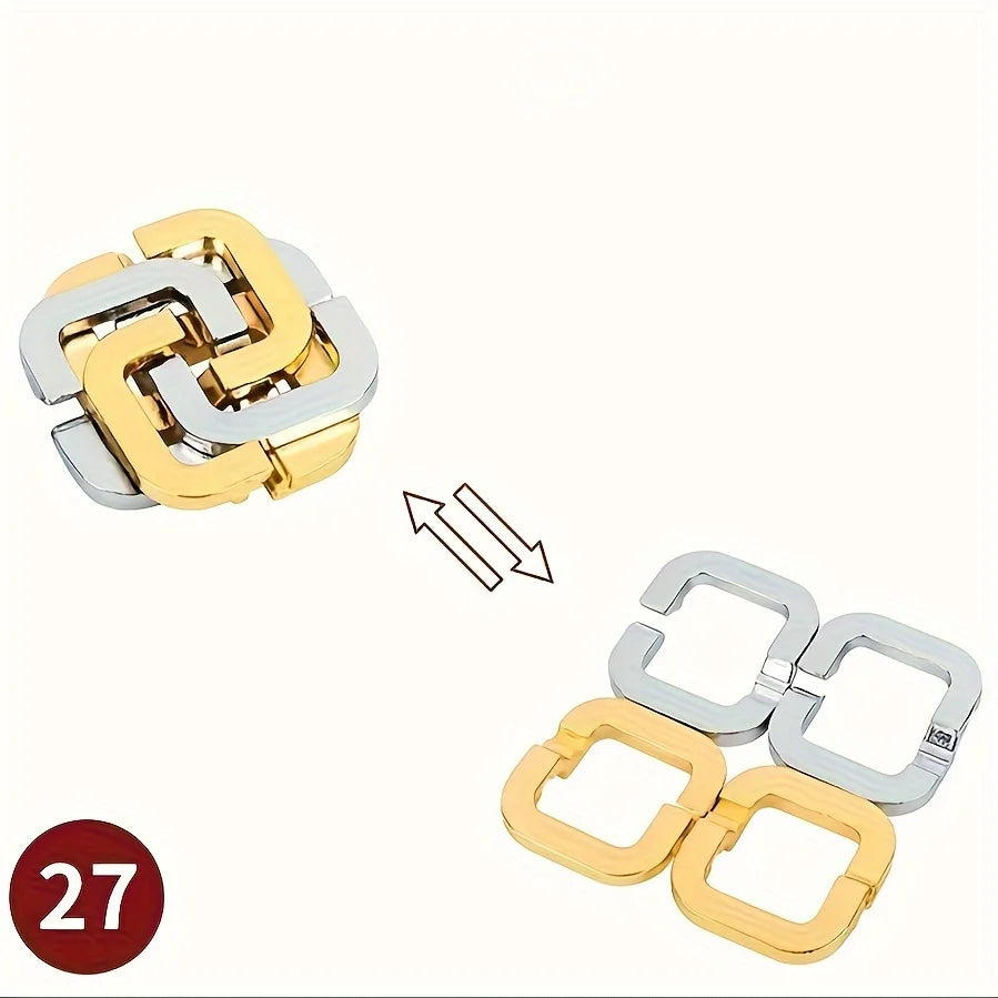 3D Labyrinth Puzzle – Geometric Unlock & Untangle Brain Teaser