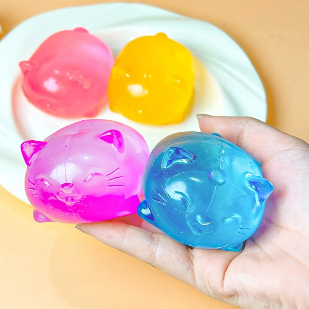 Slow Rise Squishy Toy – Cute Cat Stress Relief Fidget