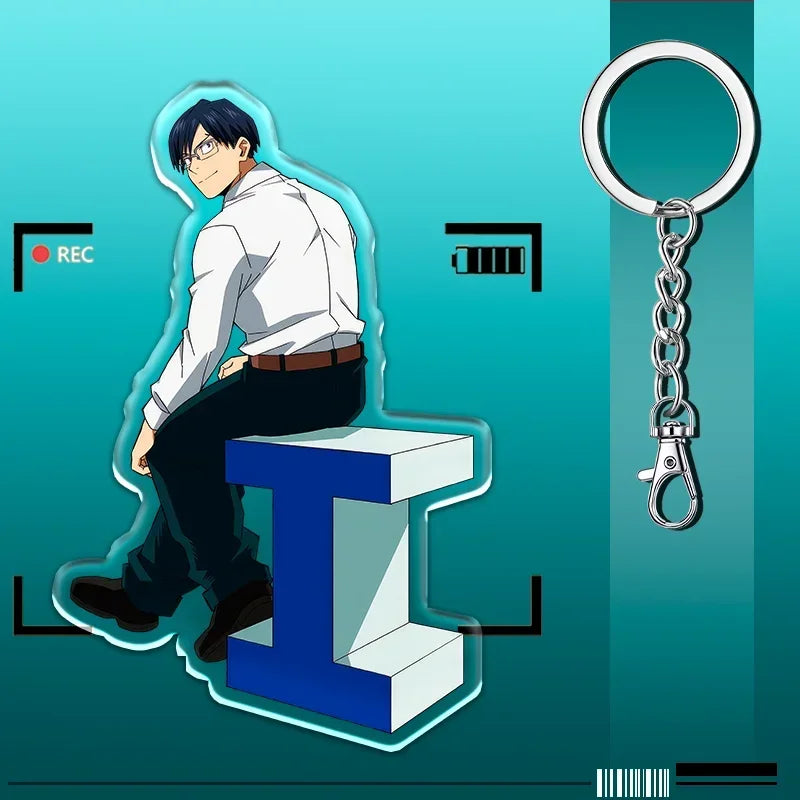 Anime Acrylic Keychain 12cm Backpack Charm Pendant