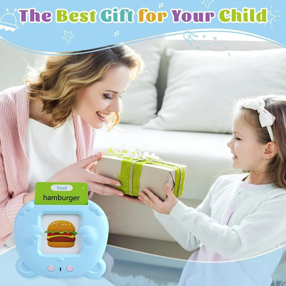 Product Title: Talking Flash Cards for Kids Electronic Language Learning Toy