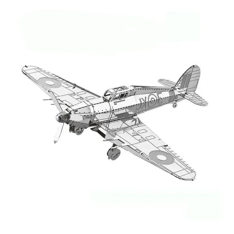 3D Metal Puzzle – DIY Aircraft & Helicopter Model Kit