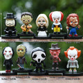 Horror Action Figures 10-Piece PVC Halloween Figure Set