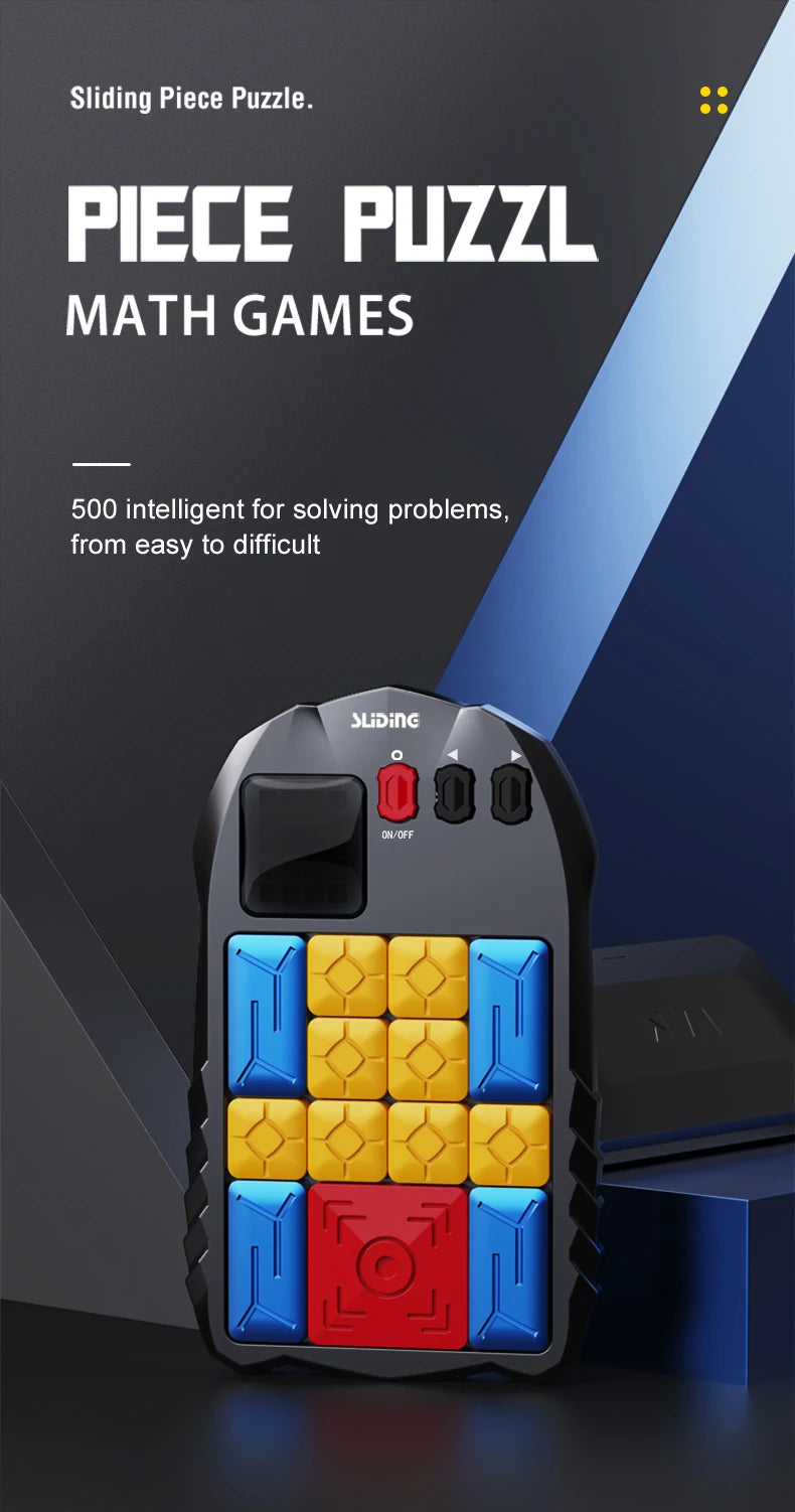 Huarong Road Puzzle – Magnetic Sliding Logic Brain Teaser