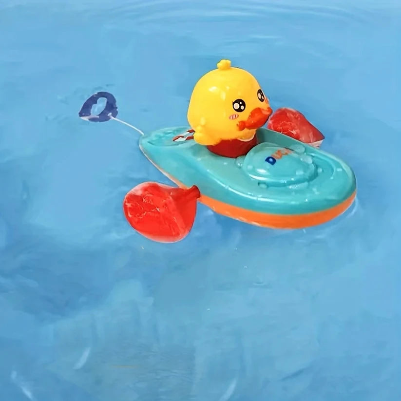 Yellow Duck Bath Toy – Pool & Bathroom Water Play Toy