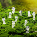 Mini Ghost Figurines 10PCS Luminous Resin Halloween Decor