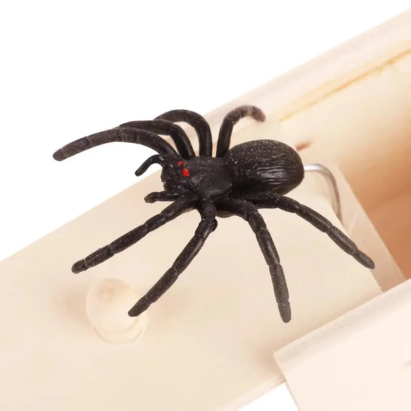 Scare Box Prank with Spider – Halloween Joke Toy for Parties