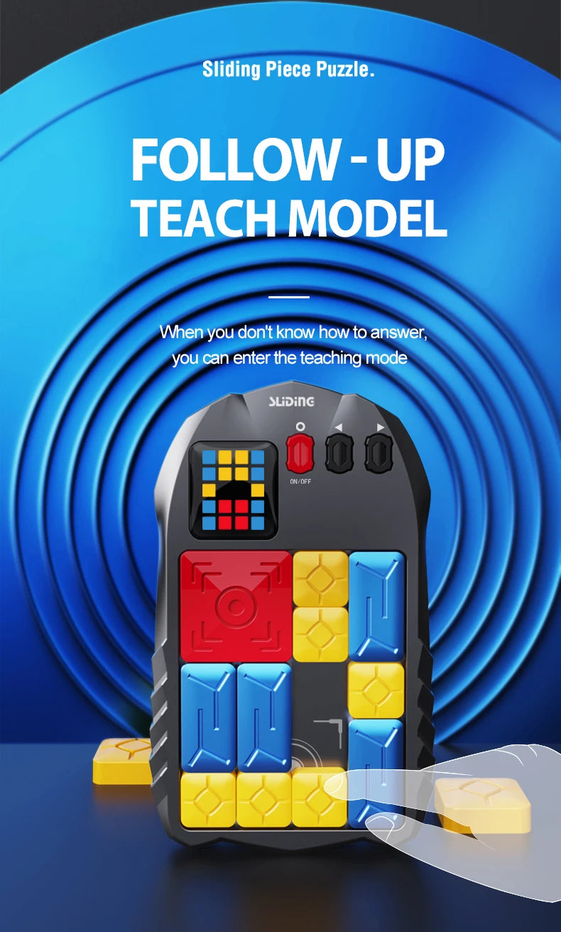Huarong Road Puzzle – Magnetic Sliding Logic Brain Teaser