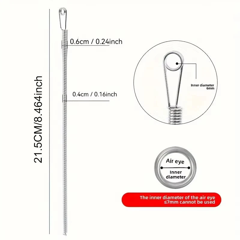 Drawstring Threader Tool – Flexible Clip for Pants & Hoodies