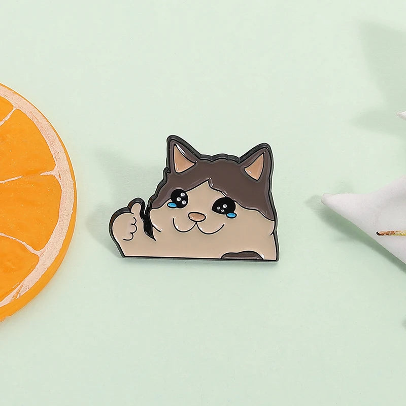 Cat Enamel Pin