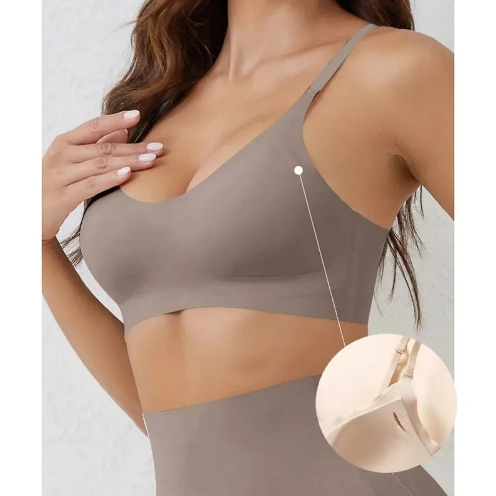 2026 Soft Support Seamless Underwear Breathable Light Thin Bra Style Comfortable Gathering No Steel Ring Collection Women's Unde