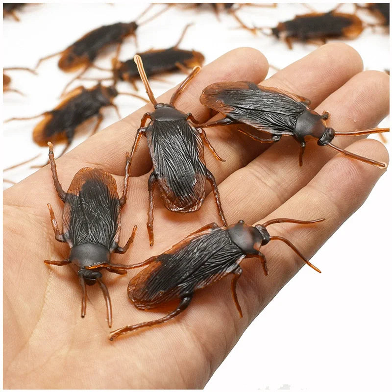 Fake Bugs for Halloween – Plastic Spider, Cockroach & Scorpion