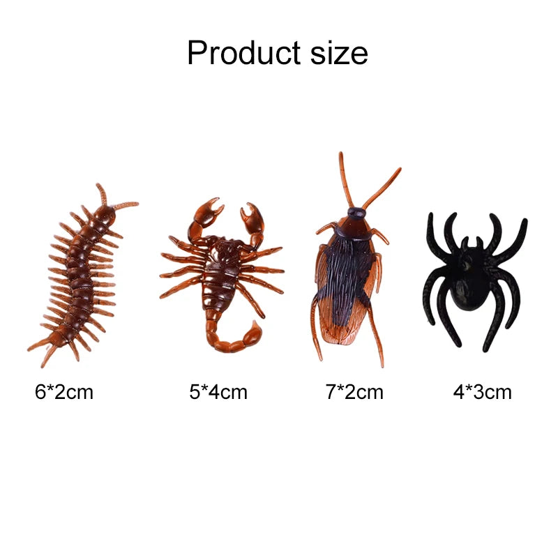 Fake Bugs for Halloween – Plastic Spider, Cockroach & Scorpion