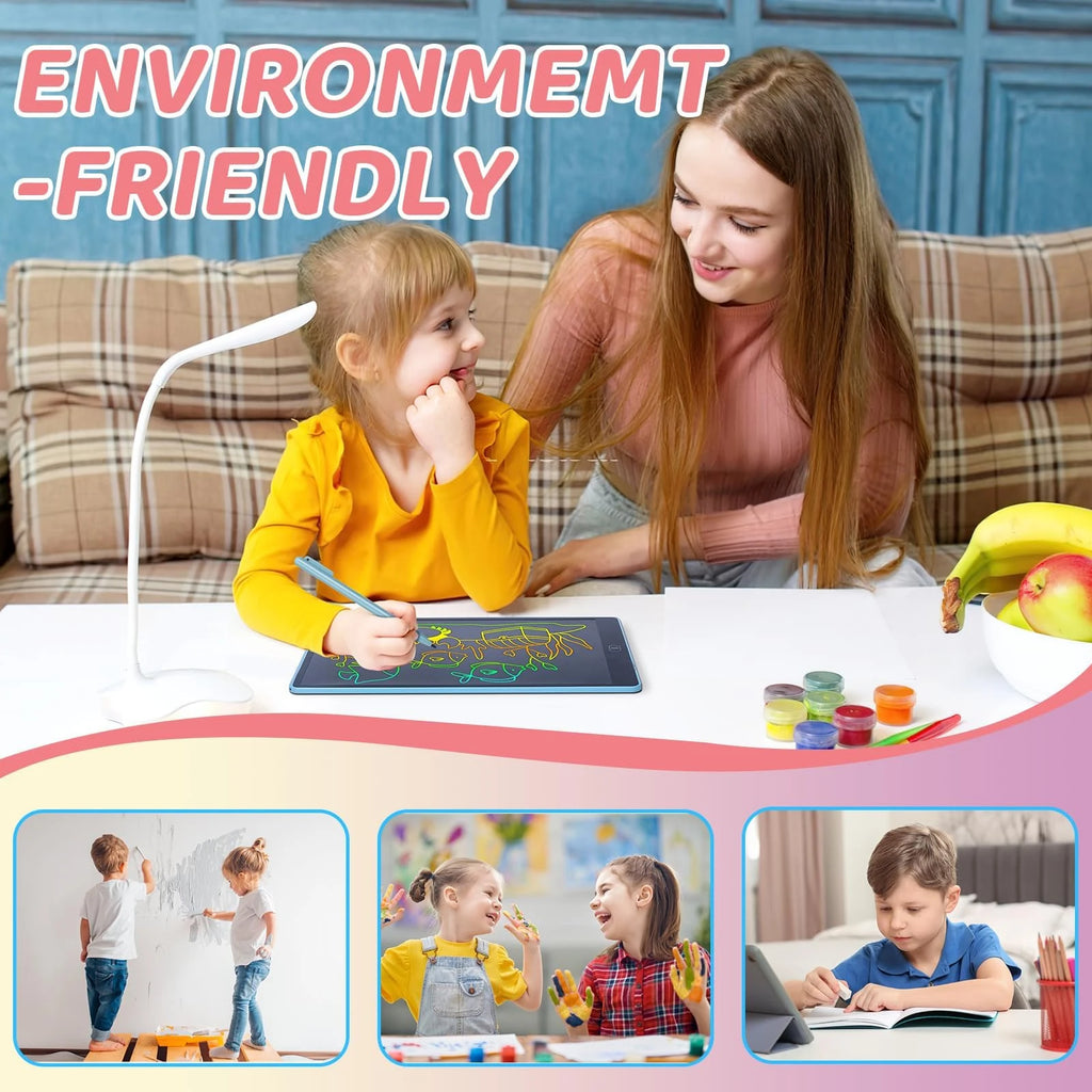 16 Inch LCD Writing Tablet Reusable Drawing Board for Kids