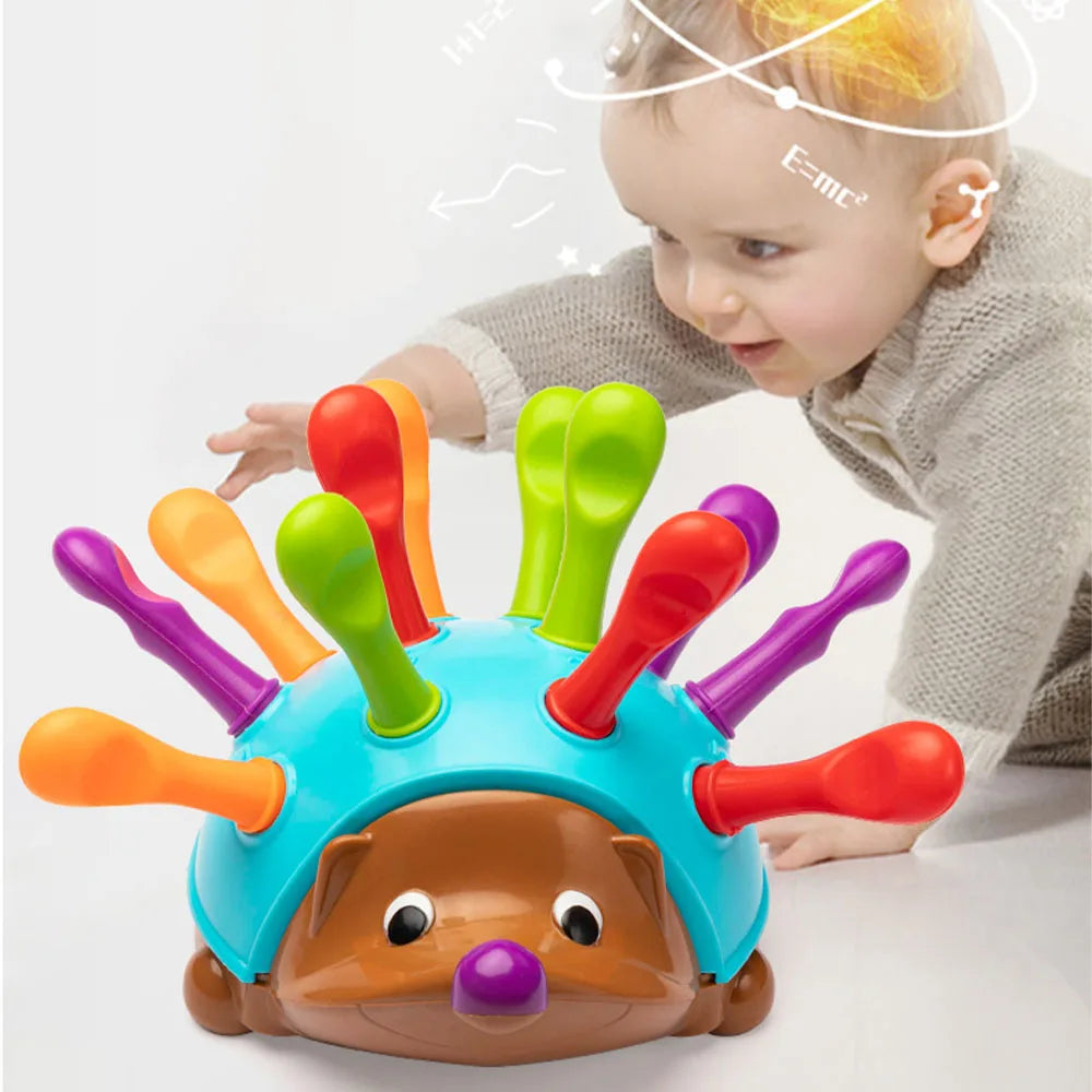 Fine Motor Skills Toy – Hedgehog Hand-Eye Coordination Learning Toy