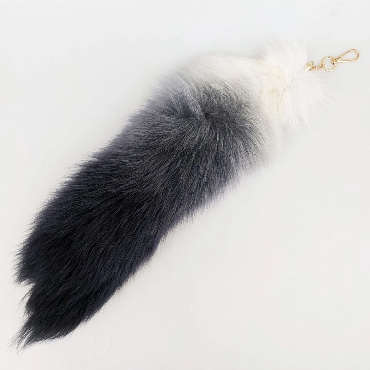 Fox Tail Keychain for Women Furry Y2K Car Accessory