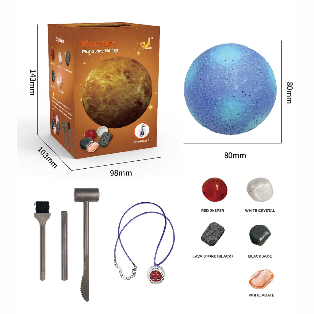 Planet Dig Kit | Solar System Mining & Science Exploration Toy