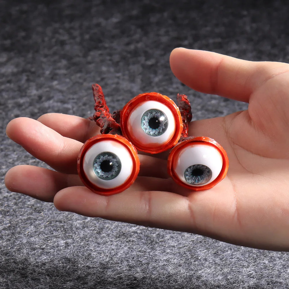 Halloween Eyeball Horror Prop, Scary Costume Accessory for Parties