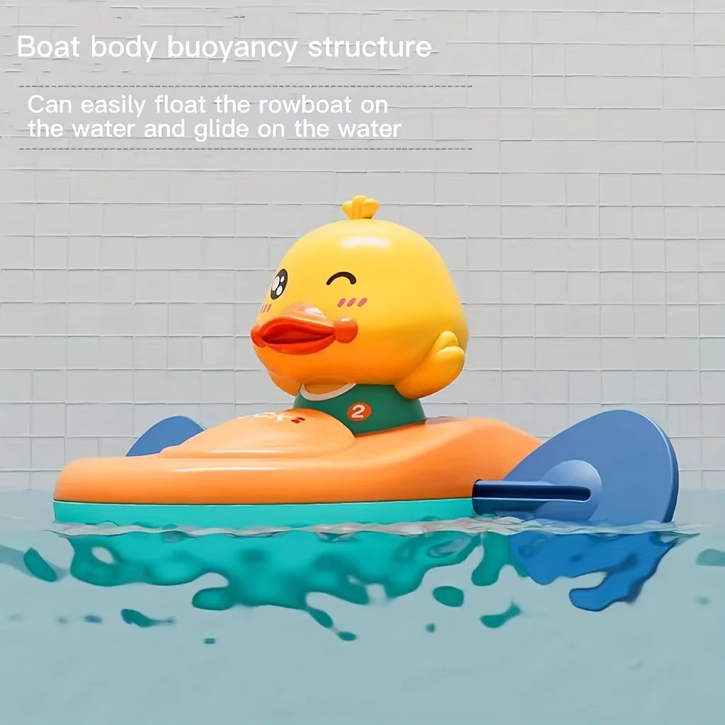 Yellow Duck Bath Toy – Pool & Bathroom Water Play Toy