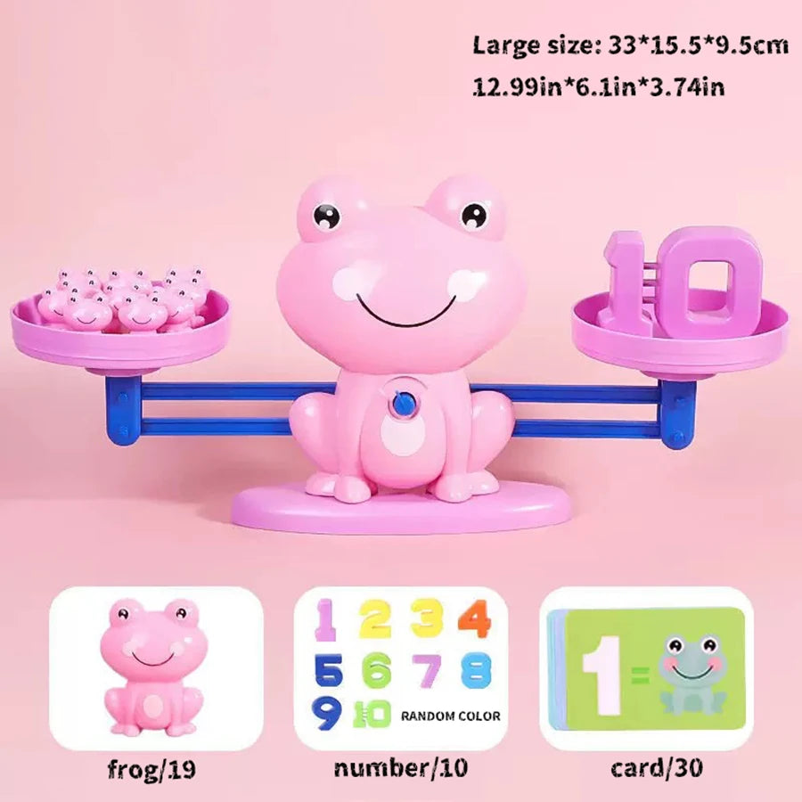 Frog Balance Math Toy – Addition & Subtraction Learning Set