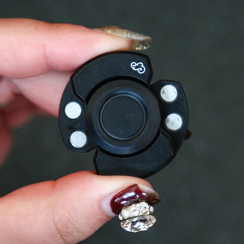 Magnetic Fidget Spinner – 3-in-1 EDC Slider Toy for Adults