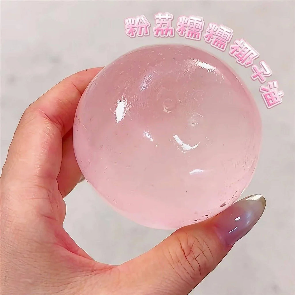 Blue Squishy Ball – Soft Mochi Squeeze Fidget Toy