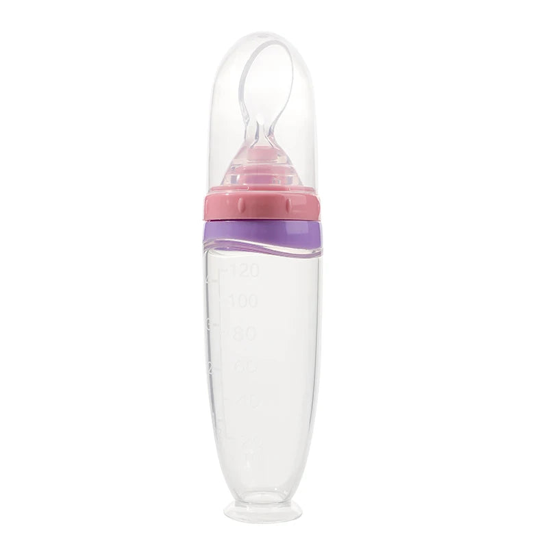 Baby Food Feeder Silicone Spoon