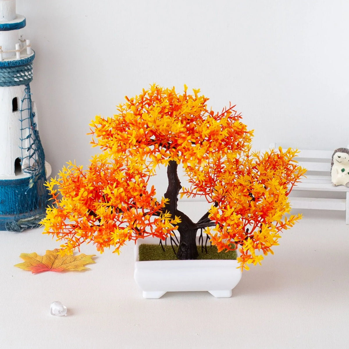 Artificial Bonsai Tree – Faux Indoor Plant Home Decoration