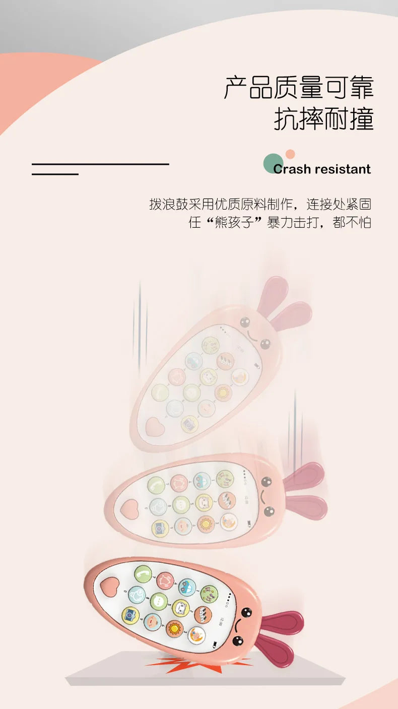 Baby Phone Toy – Musical Pretend Phone for Kids