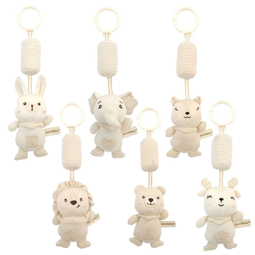 Baby Hanging Rattle Toy – Newborn Stroller & Car Seat Sensory Toy