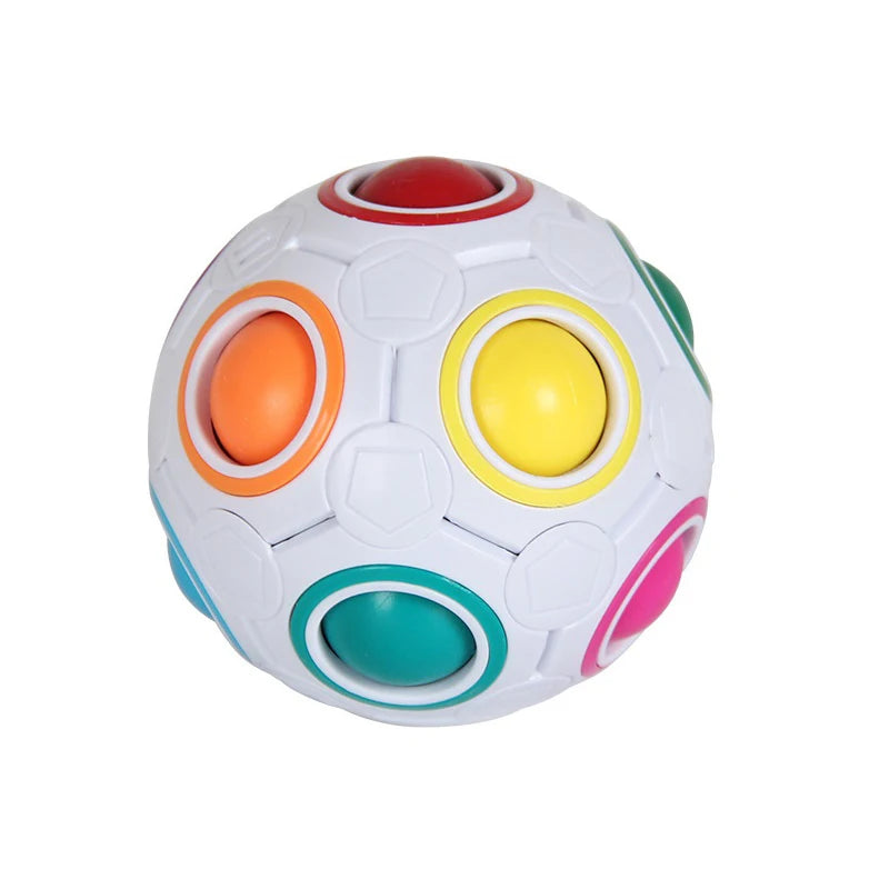 Rainbow Ball Fidget Cube