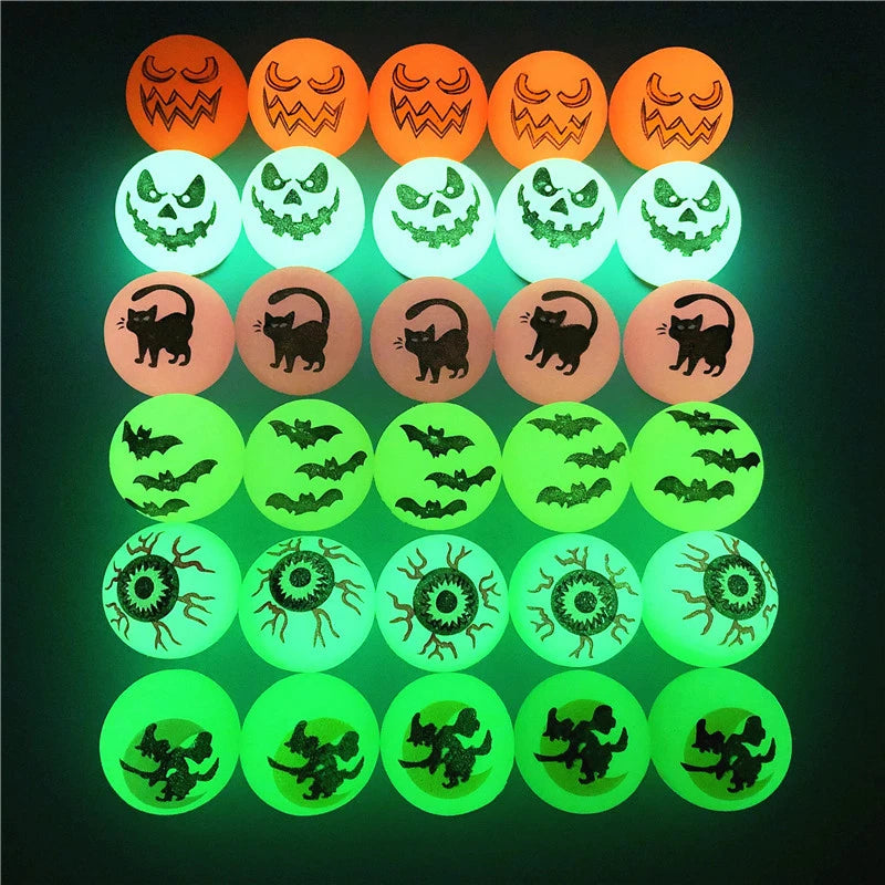 Halloween Bouncing Balls – Glow in the Dark Party Favors