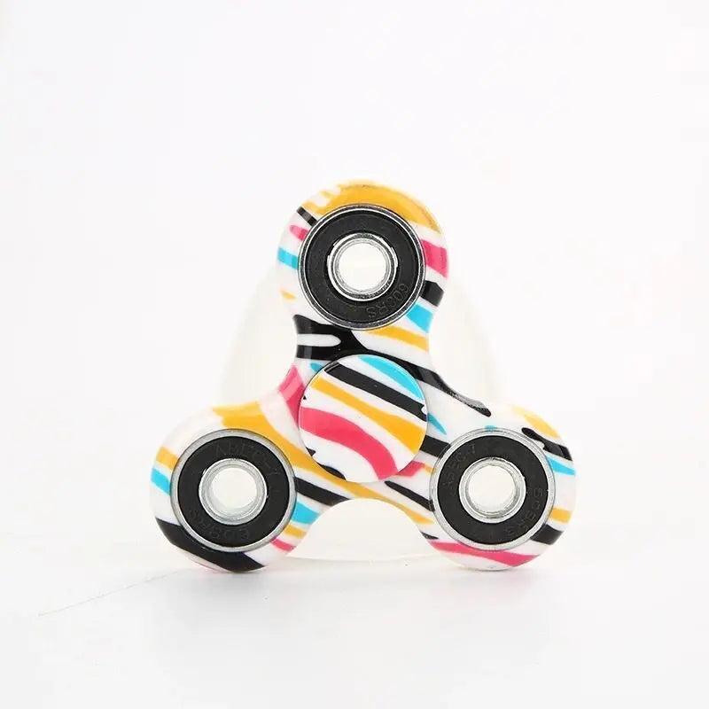 Colorful Fidget Spinner Rainbow Hand Spinner Finger Toy