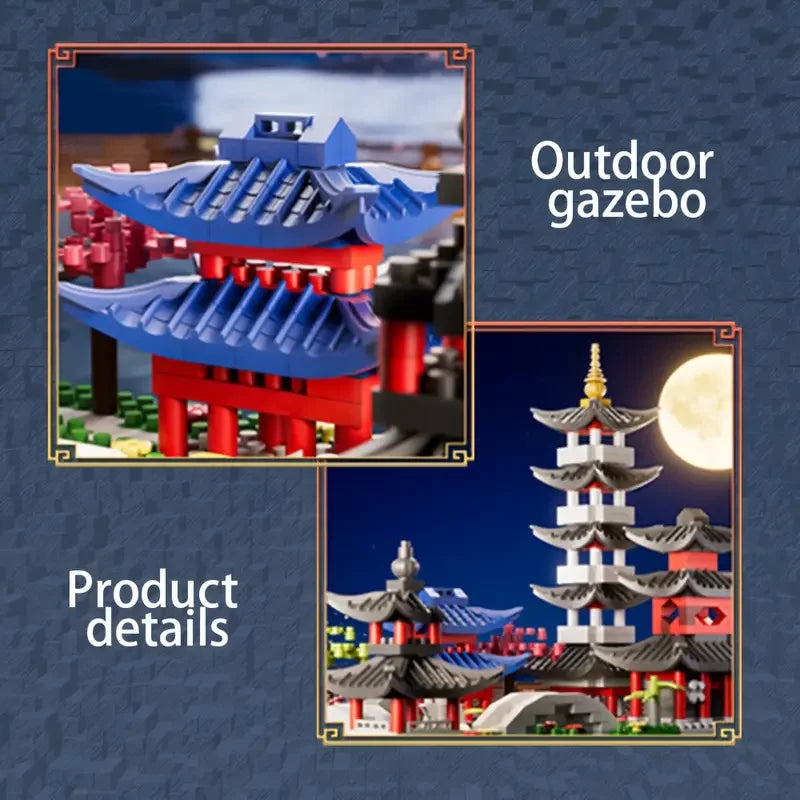 Halloween Building Blocks Small Brick Building Set