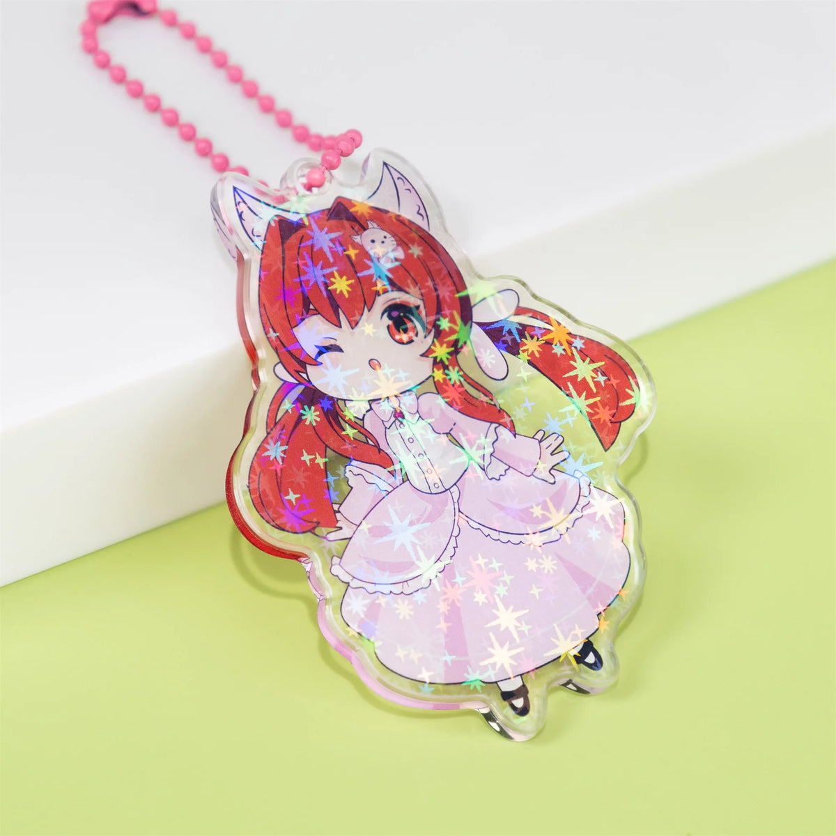 Personalized Acrylic Keychain – Custom Photo Keyring