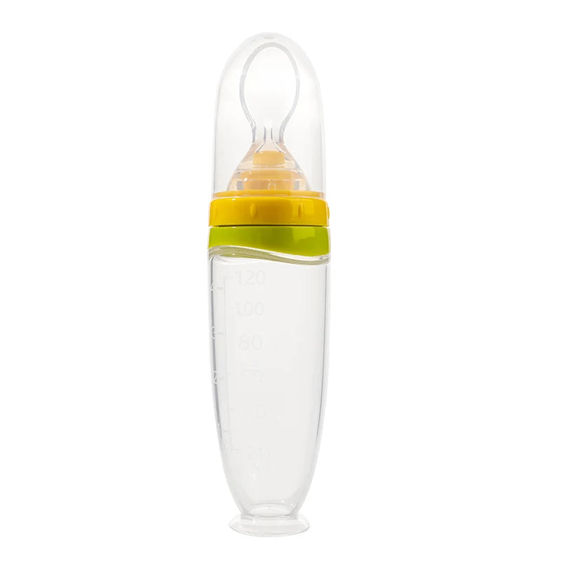 Baby Food Feeder Silicone Spoon