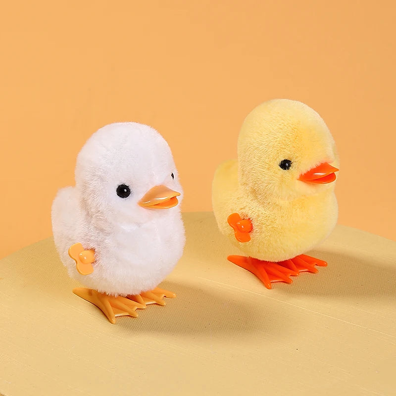 Wind Up Jumping Duck Toy – Interactive Animal Toy