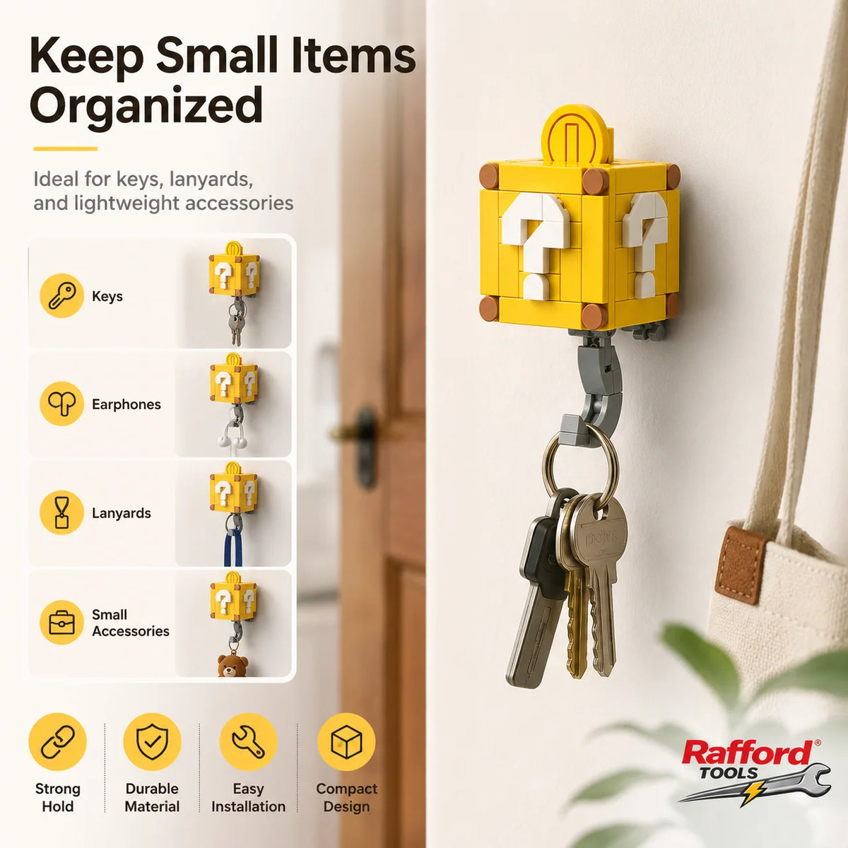 Mini Building Blocks – 141PCS DIY Brick Keychain Building Set