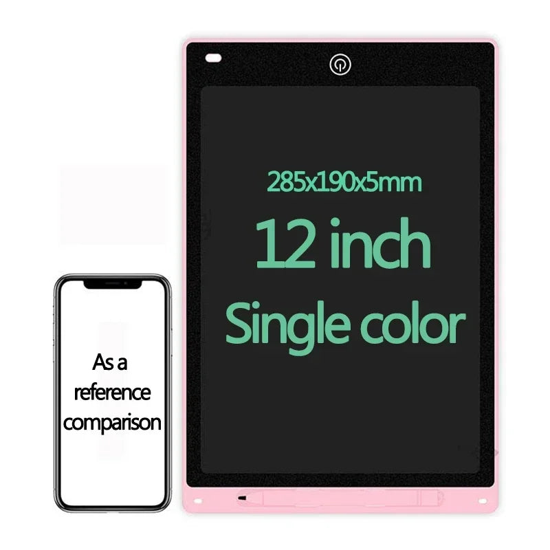 LCD Writing Tablet, Reusable Drawing Board for Kids